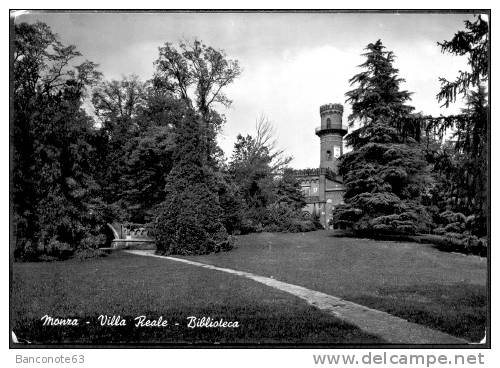 Monza. Villa Reale. Biblioteca. - Monza