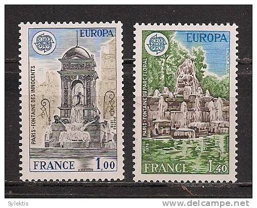 FRANCE EUROPA CEPT 1978 SET MNH - 1978