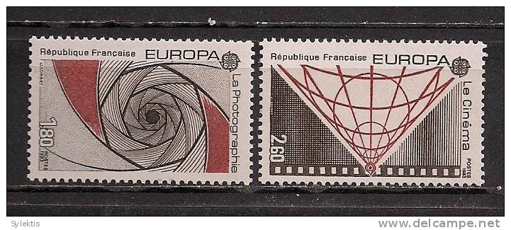 FRANCE EUROPA CEPT 1983 SET MNH - 1983