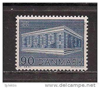 DENMARK EUROPA CEPT 1969 SET MNH - Unused Stamps