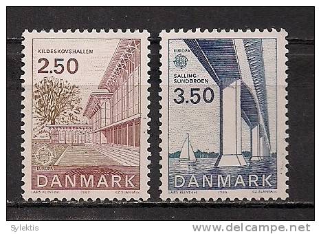 DENMARK EUROPA CEPT 1983 SET MNH - Neufs