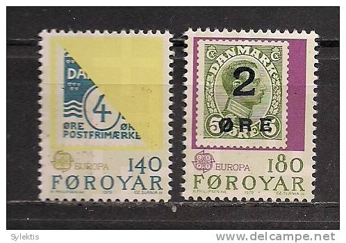 DENMARK FAROE EUROPA CEPT 1979 SET MNH - 1979