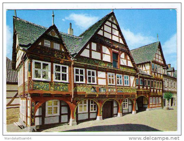 AK Malerstädtchen 3284 Schwalenberg (Lippe) Fachwerkgiebel Bäuerliche Renaissance Des Rathaus Erbaut 1579 - Detmold