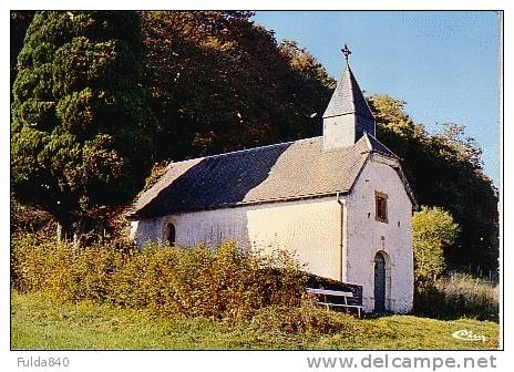 CPSM.    HERBEUMONT-SUR-SEMOIS.    La Chapelle St-Roch. - Herbeumont