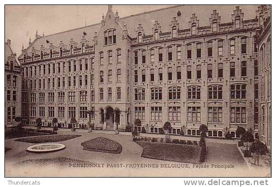 PENSIONNAT PASSY FROYENNES BELGIQUE FACADE PRINCIPALE - Andere & Zonder Classificatie