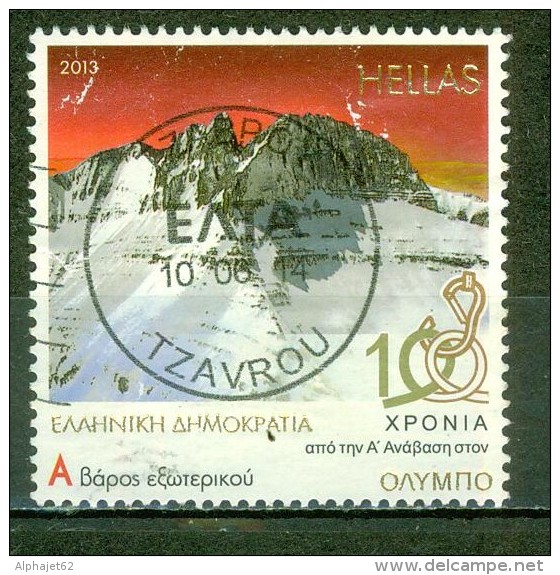 Mont Olympe - GRECE - Alpinisme, Centenaire De La Première Ascencion - N° 2670 - 2013 - Used Stamps
