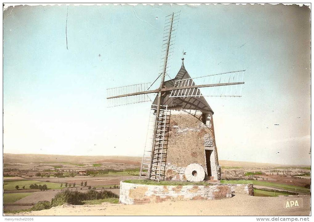 Cpsm Castelnaudary Le Moulin Du Cugarel, L´église Vers Narbonne Sigean Castelnaudary Limoux Carcassonne - Castelnaudary