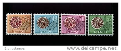 FRANCE - 1975  PREOBLITERE   SET MINT NH - 1964-1988