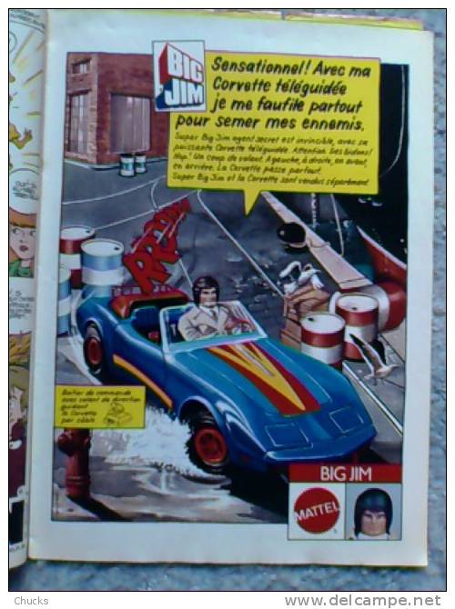 TELE JUNIOR N°4 1980 Couverture Les 4 Fantastiques Star Wars + Pub Big Jim Corvette + Article Nelson Piquet - Samedi Jeunesse