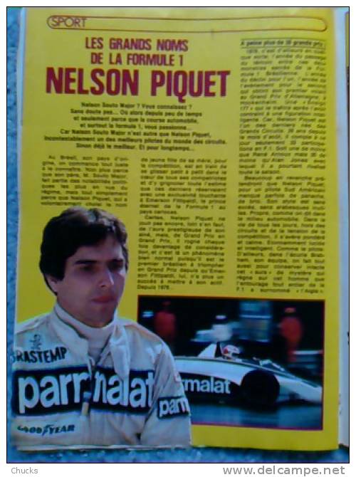 TELE JUNIOR N°4 1980 Couverture Les 4 Fantastiques Star Wars + Pub Big Jim Corvette + Article Nelson Piquet - Samedi Jeunesse