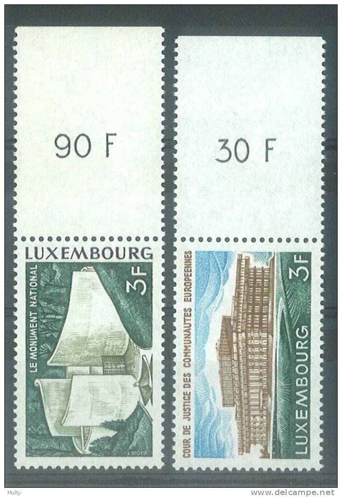 Luxemburg Y/T 800 / 801 (**) - Unused Stamps