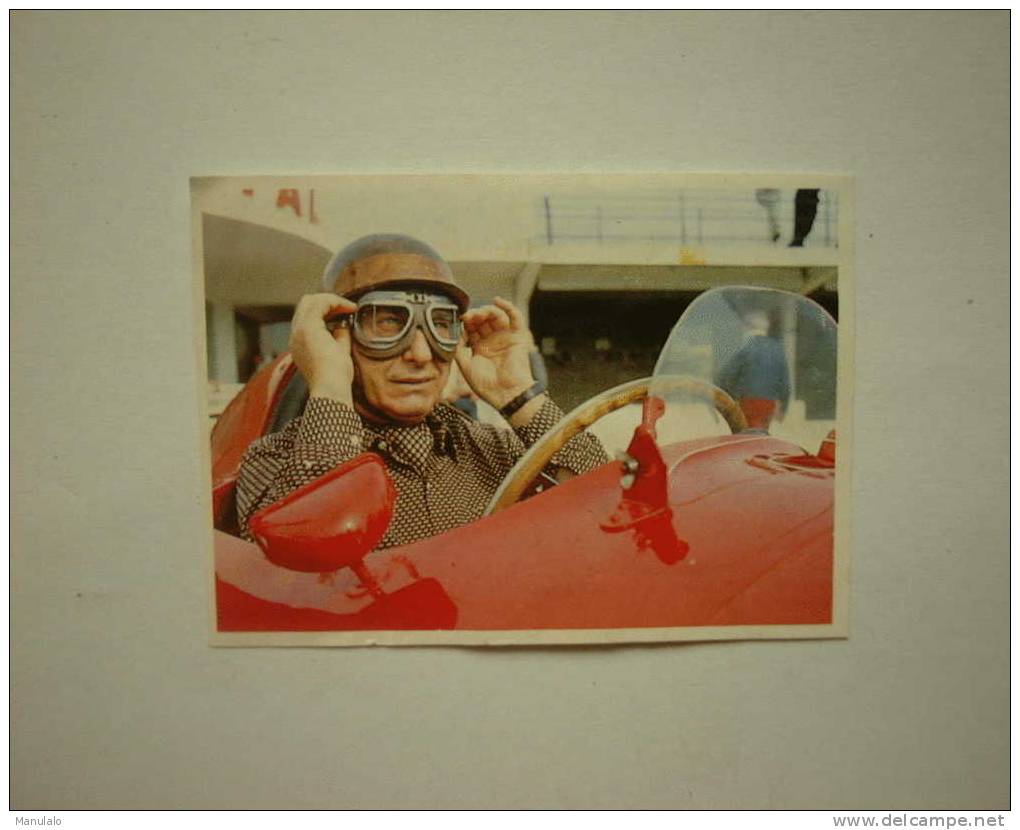 Image Poulain Serie 44 - Grands Noms Du Sport Juan Manuel Fangio N°21 - Schokolade