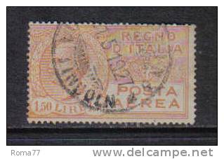 3RG1012 - REGNO 1926 ,  Posta Aerea 1,50 Lira N. 6 - Airmail