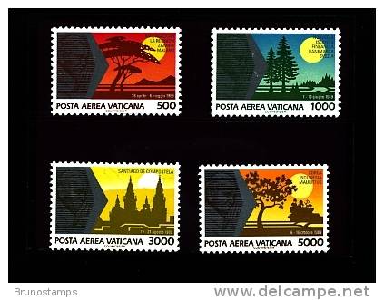 VATICAN CITY/VATICANO - 1990 AIR MAIL SET MINT NH - Neufs