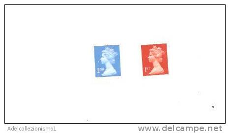 25312) INGHILTERRA 1st + 2nd Regina-MNH** - Unused Stamps