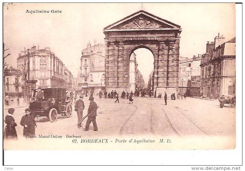 BORDEAUX. - Porte D'Aquitaine. - Bordeaux