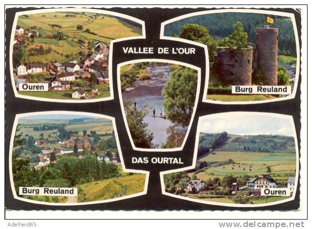 Vallee De L'Our, Das Ourtal, Multi-vue, Ouren, Burg Reuland - Burg-Reuland