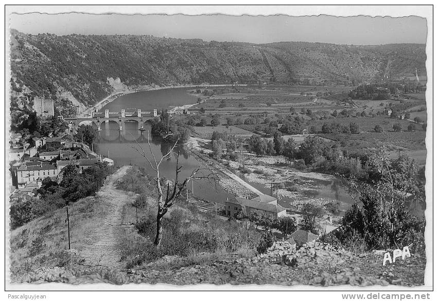 CPSM LUZECH LE BARRAGE ET SON LAC - Luzech