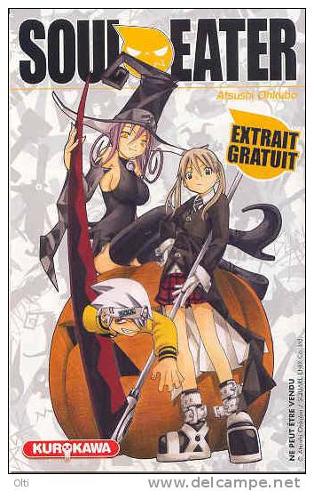 Atsushi Ohkubo "Soul Eater" - Extraits  - Livret Kurokawa / Square Enix - Produits Dérivés