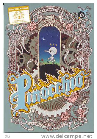 WINSHLUSS Carte Postale Promotionelle Pour "Pinocchio" - Cartes Postales