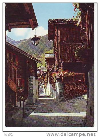 Suisse - RF5361 - Valais - Grimentz - Rue Du Village - Val D'Anniviers - Semi Moderne Grand Format - état - Grimentz