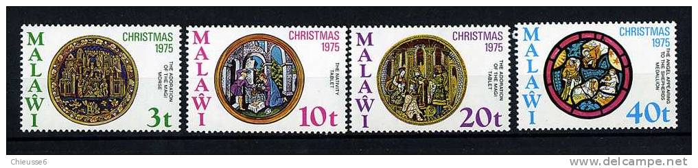 Malawi **  N° 255 à 258 - Noël. Médaillons Du Musée Victoria Et Albert - Malawi (1964-...)
