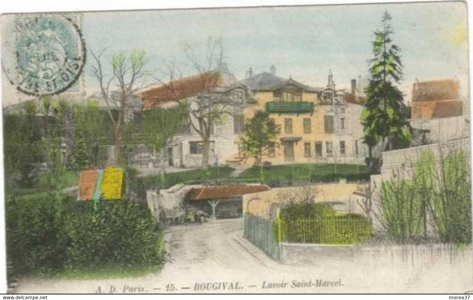 BOUGIVAL  Lavoir Saint Marcel - Bougival