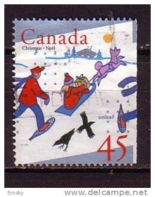 F0867 - CANADA Yv N°1493a NOEL CHRISTMAS - Oblitérés