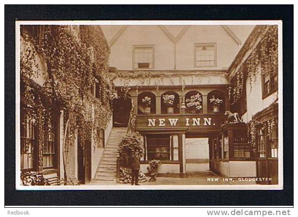 Raphael Tuck Real Photo Postcard The New Inn Gloucester - Ref 373 - Gloucester