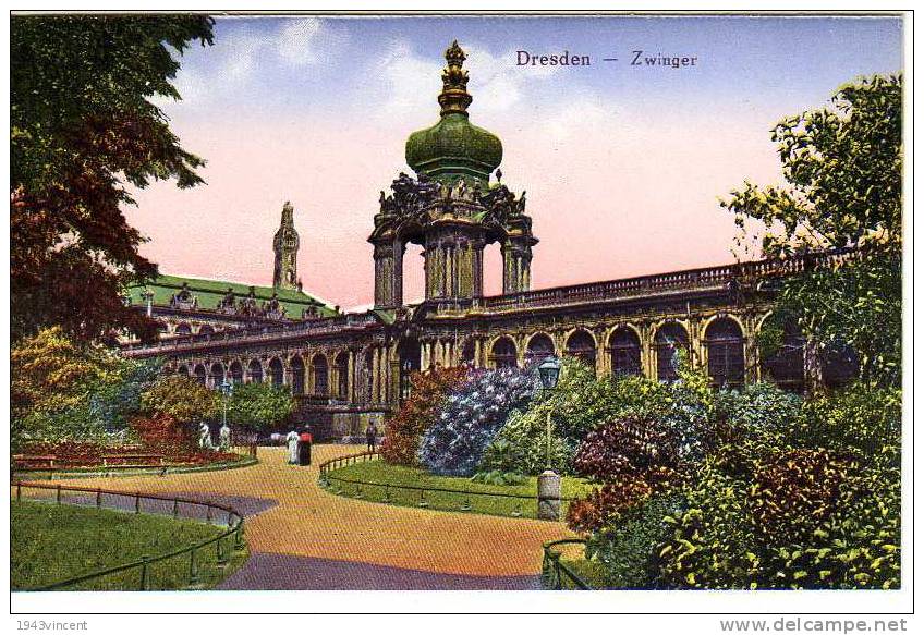 C 3624 - DRESDEN - Allemagne - Belle CPA Couleur Rare - Comme Neuve - - Dresden