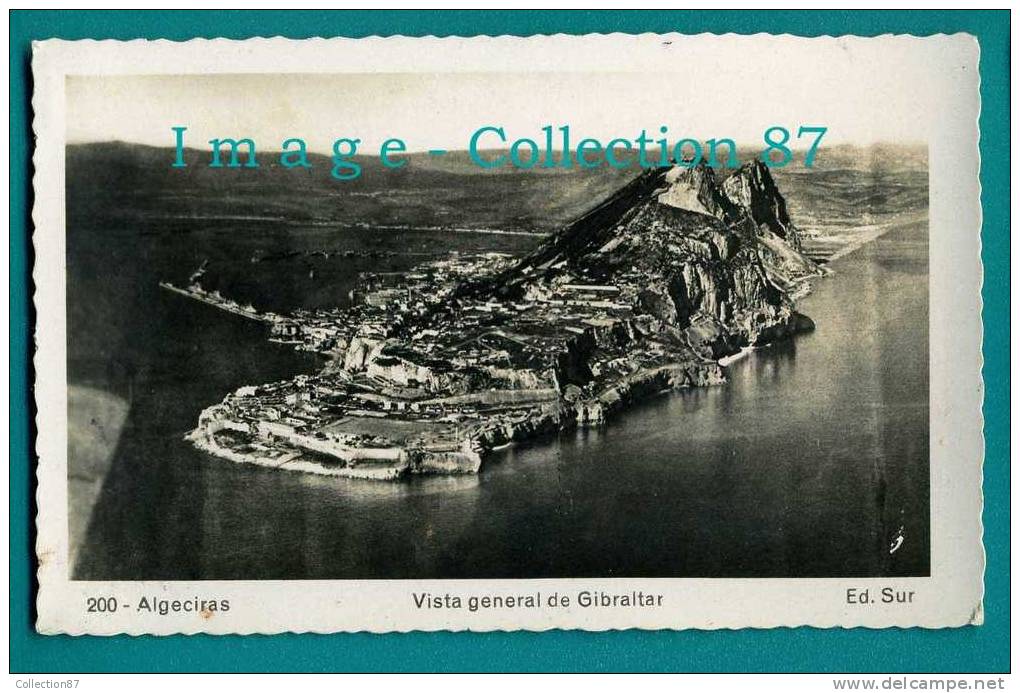 ROYAUME UNI - GIBRALTAR - ALGECIRAS - VISTA GENERAL - ESPAGNE ANDALOUSIE - Gibraltar