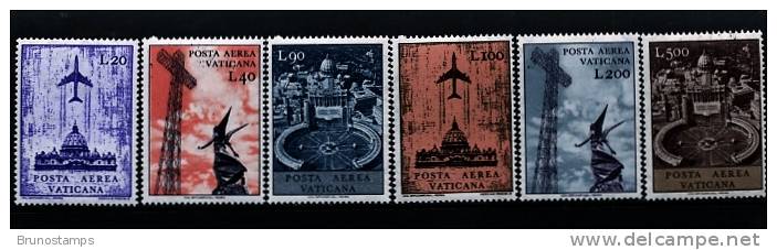 VATICAN CITY/VATICANO - 1967  AIR MAIL SET MINT NH - Ungebraucht