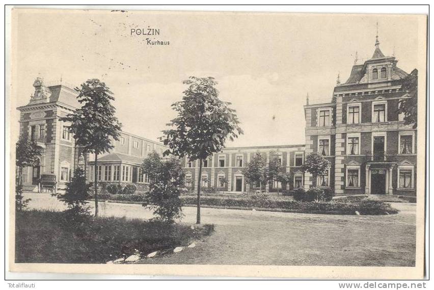 Bad Polzin Kurhaus Kreis Belgard Schivelbein Pommern Polczyn Zdroj Feldpost 15.12.1914 Könoglich Preussisches Reserve La - Pommern