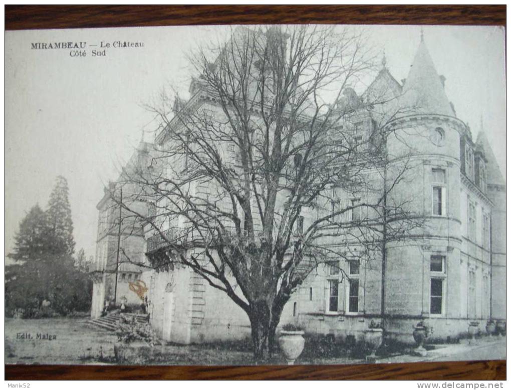 17 - MIRAMBEAU - Le Château, Coté Sud. - Mirambeau