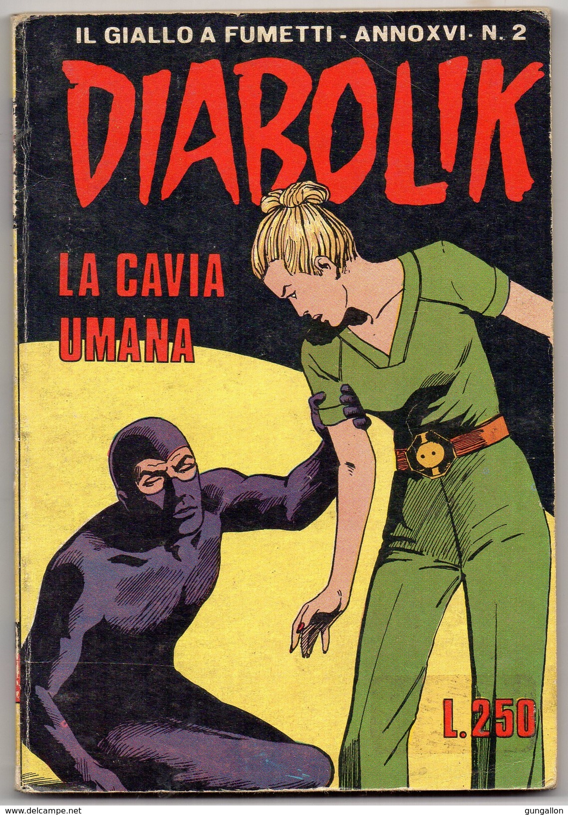 Diabolik (Astorina 1977) Anno XVI° N. 2 - Diabolik