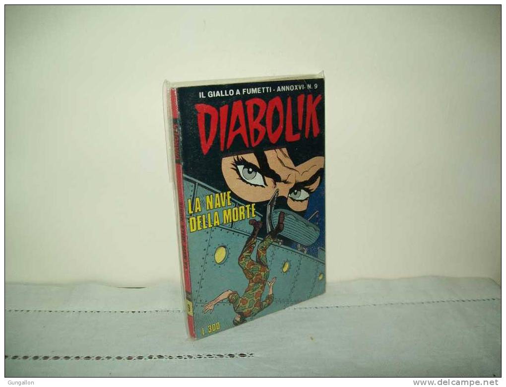 Diabolik Astorina 1977) Anno XVI° N. 9 - Diabolik