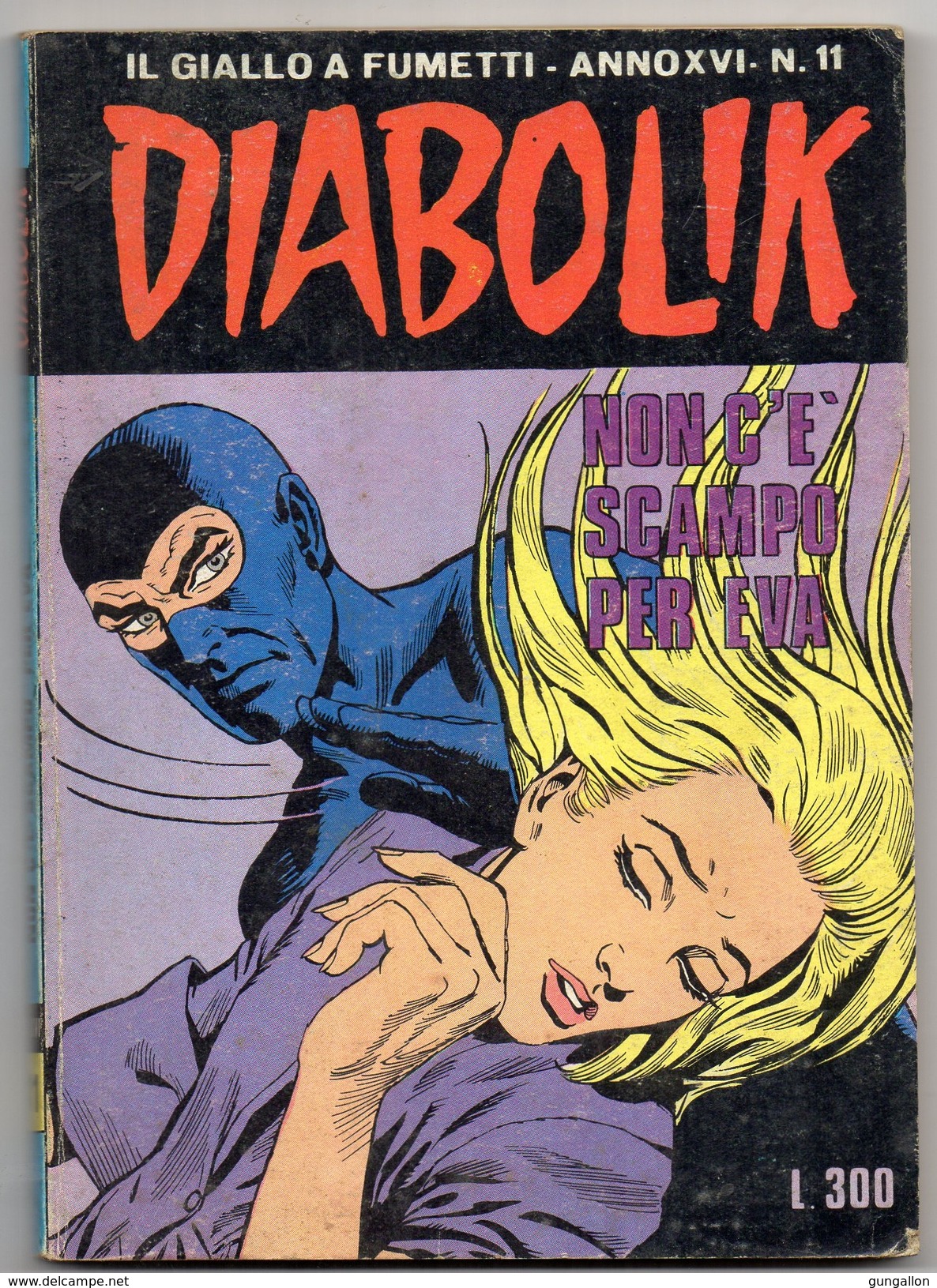 Diabolik (Astorina 1977) Anno XVI° N. 11 - Diabolik