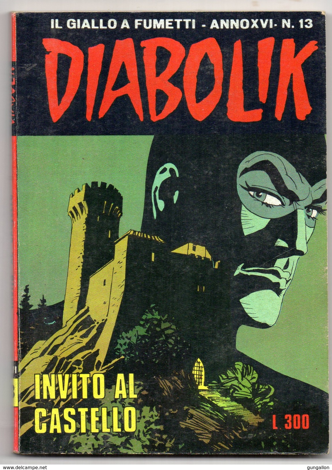 Diabolik(Astorina 1977)  Anno XVI° N. 13 - Diabolik