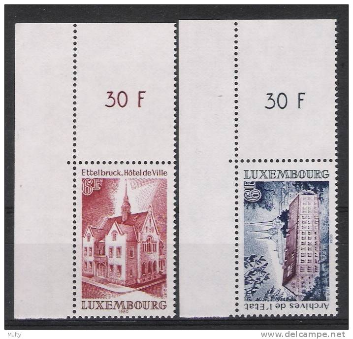 Luxemburg Y/T 957 / 958 (**) - Unused Stamps