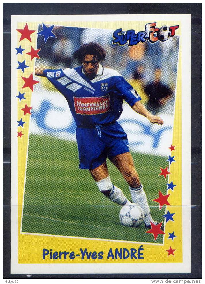 Panini---SUPER  FOOT  1998-1999--- P-Y.  ANDRE   ----n°146--- - Edition Française