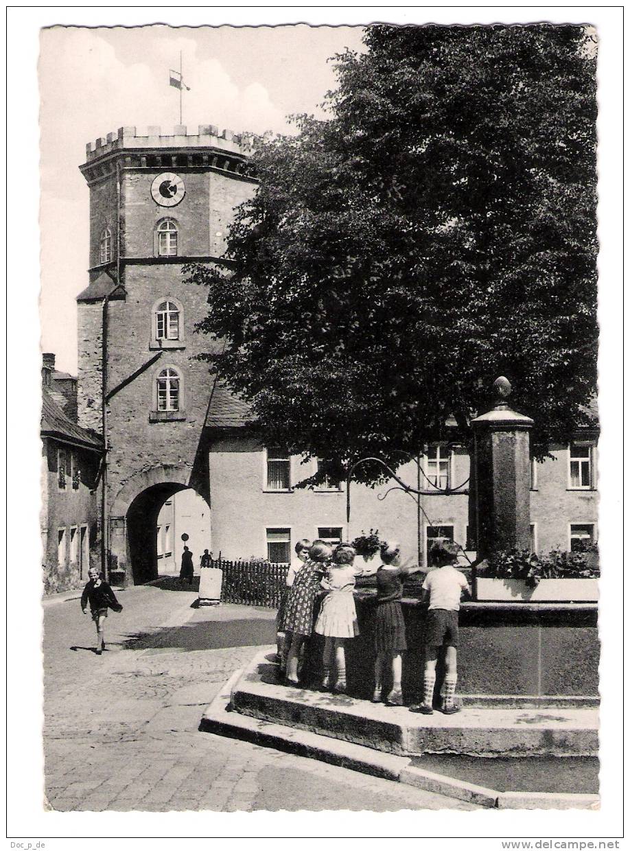 Deutschland - Wunsiedel - Am Koppetentor - Brunnen Mit Kindern - 1961 - Wunsiedel