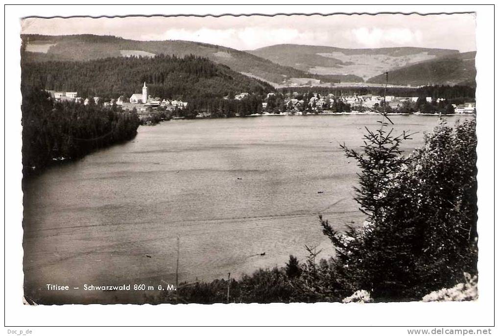 Deutschland - Titisee - Schwarzwald - 1957 - Titisee-Neustadt