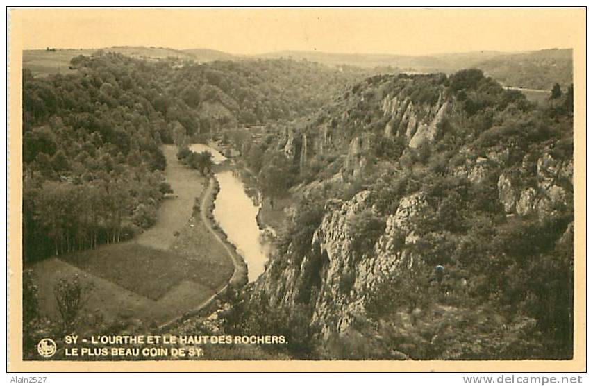 SY - L'Ourthe Et Le Haut Des Rocyers, Le Plus Beau Coin De Sy (Ed. Firmin Neuville, Laiterie Liégeoise, Sy) - Ferrières