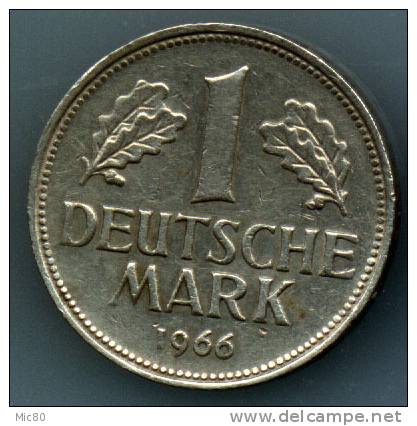 Allemagne 1 Mark 1966 F Ttb - 1 Mark