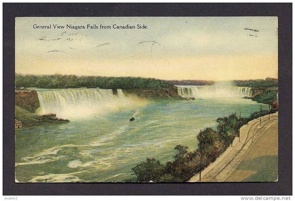 ONTARIO - NIAGARA FALLS - GENERAL VIEW FROM CANADIAN SIDE - Niagarafälle