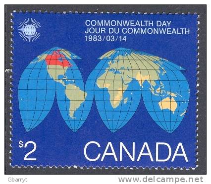 Canada Scott # 977 MNH VF Map.................................M10 - Nuevos