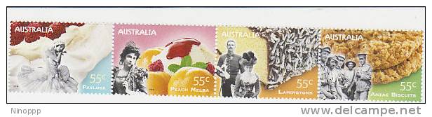 Australia-2009 Not Just Desserts Set Mint Never Hinged - Mint Stamps