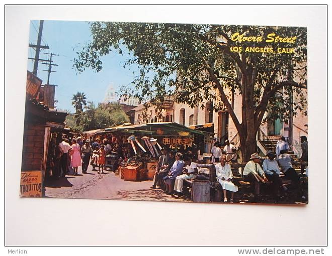 US- California -Los Angeles -  Olvera Street Cca 1960's  VF     D51518 - Los Angeles