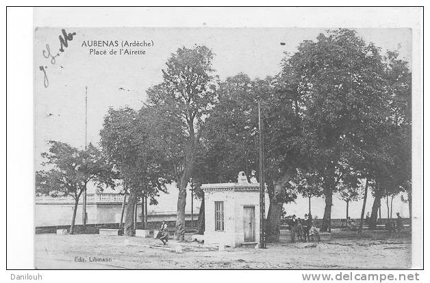 07 // AUBENAS, Place De L'Airette, Ed Libmann, ANIMEE - Aubenas