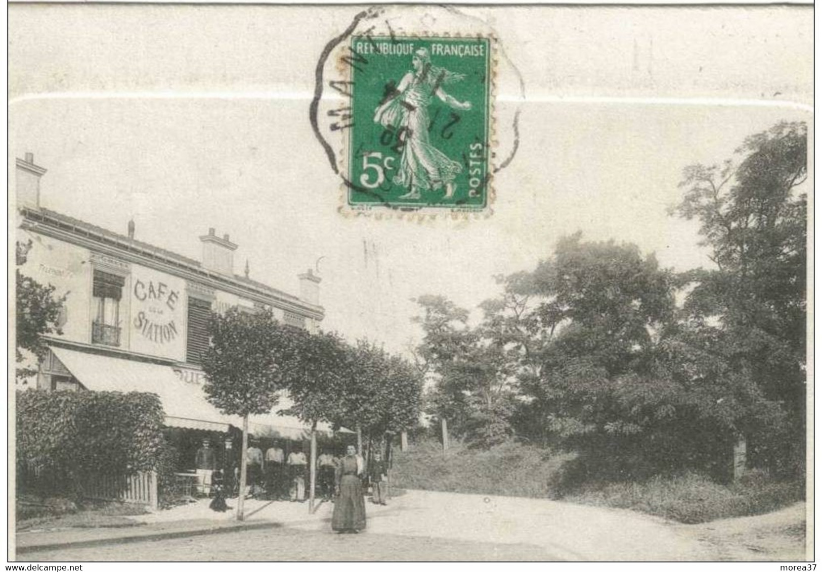 VERNOUILLET     Café De La Gare - Vernouillet